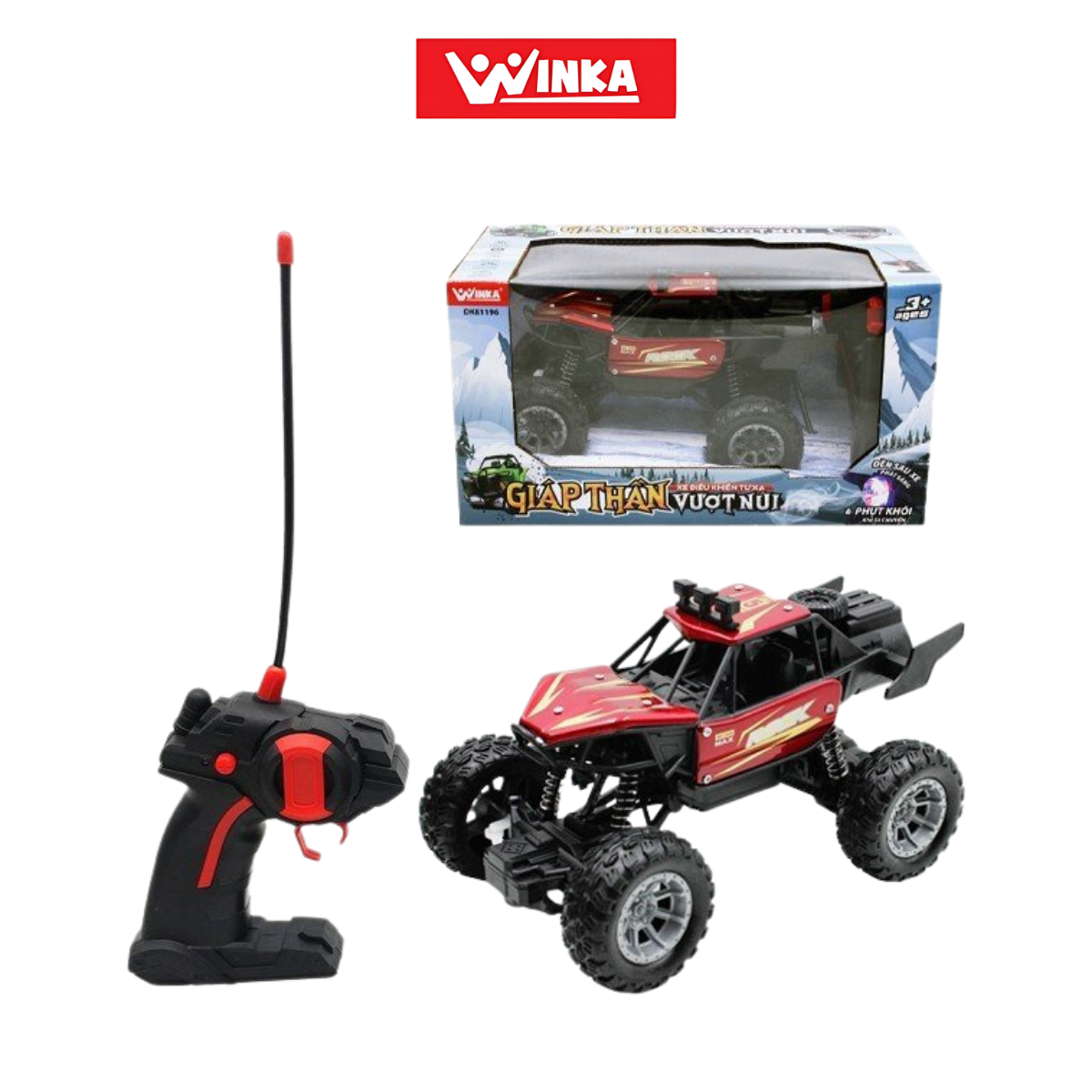 Xe điều khiển từ xa Giáp thần vượt núi Winka