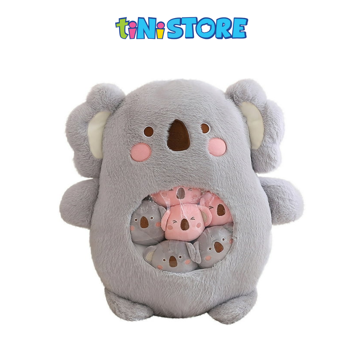 Đồ chơi túi thú bông gấu Goala kèm thú bông hạt đậu Value Toys