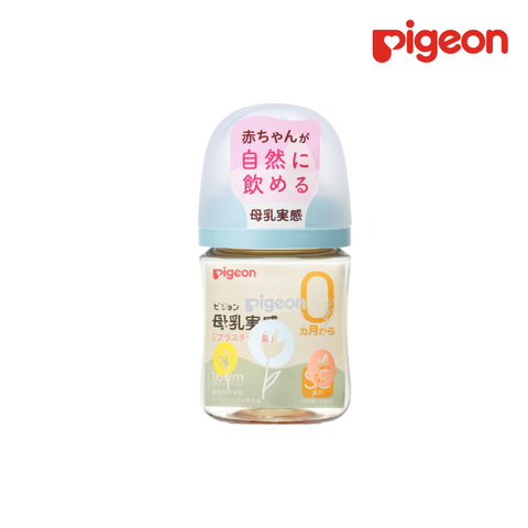  Bình sữa Pigeon PPSU Plus Wn3 phiên bản Nhật 160ml, Hình Hoa 