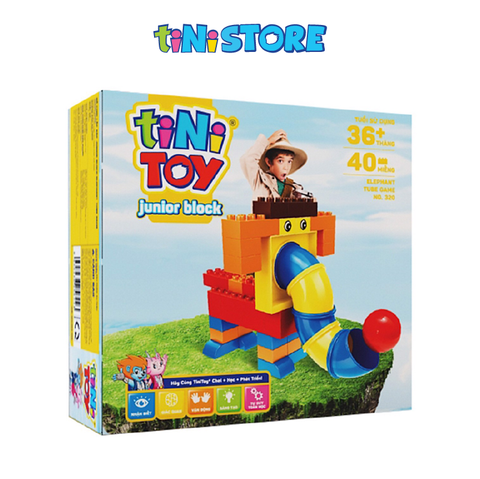  Đồ chơi lắp ráp Junior Block Elephant TubeGame 