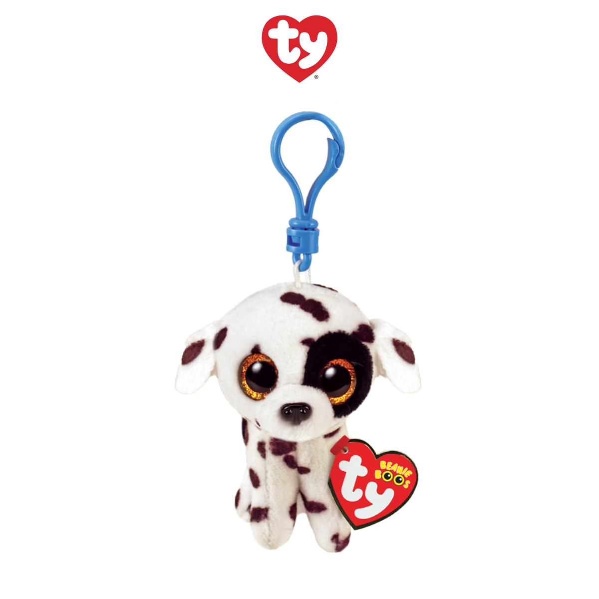 Đồ chơi móc khóa thú bông cún con Luthert 5 inch TY