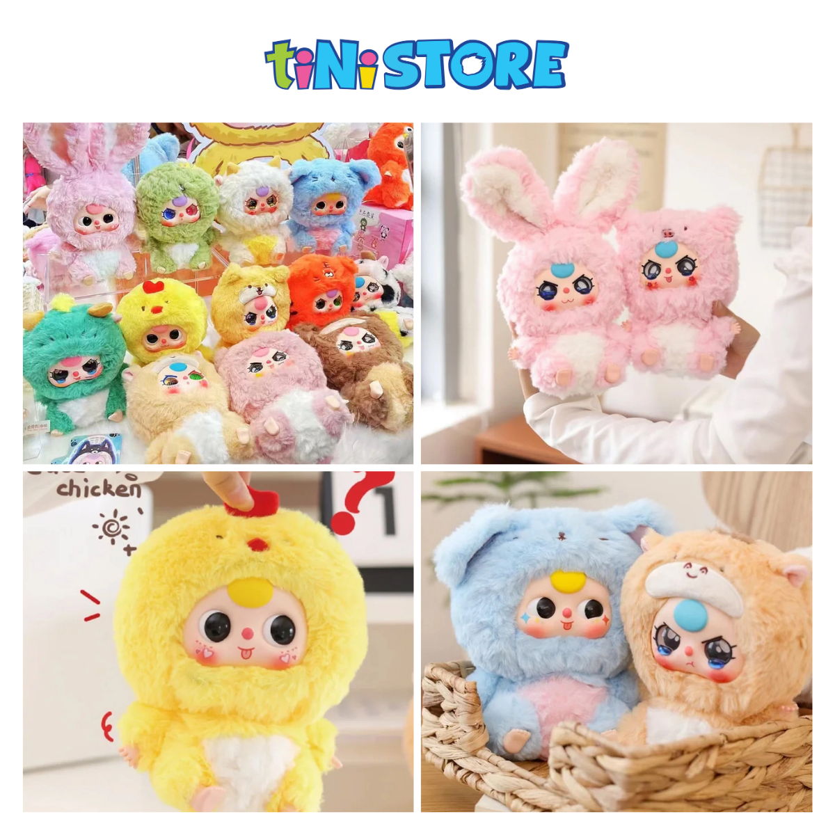 Đồ chơi blind box Baby Three 12 con giáp (Mẫu ngẫu nhiên)