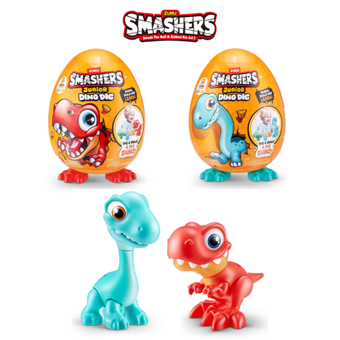  Đồ chơi trứng khủng long Dino Dig cỡ lớn Zuru Smashers S1 (Giao mẫu ngẫu nhiên) 