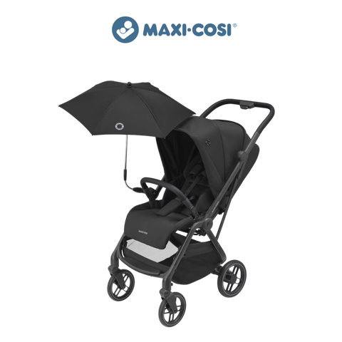  Xe đẩy gấp gọn cho bé Leona 2 màu đen Maxi-Cosi 