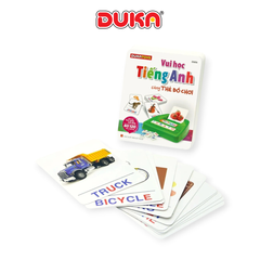 Vui học Tiếng Anh cùng thẻ đồ chơi Duka
