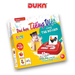 Vui học Tiếng Việt cùng thẻ đồ chơi Duka