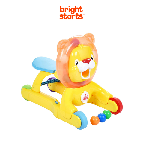  Xe Tập Đi Đa Năng 3 Trong 1 Sư Tử Bright Starts 