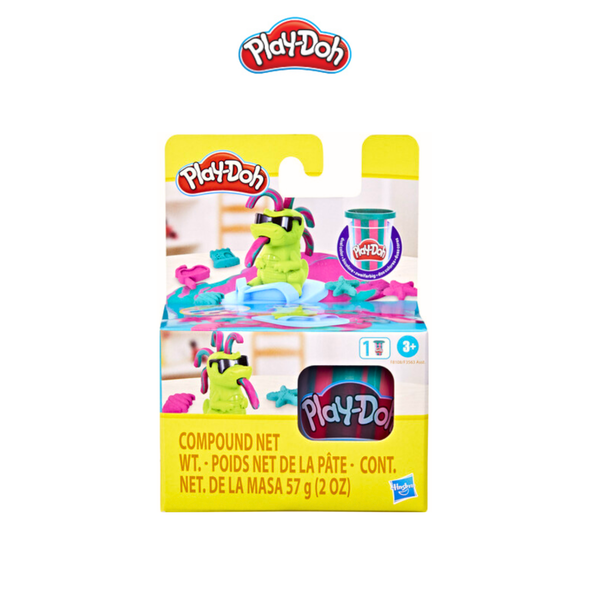 Bộ đồ chơi đất nặn kỳ nhông tắm nắng Play-Doh