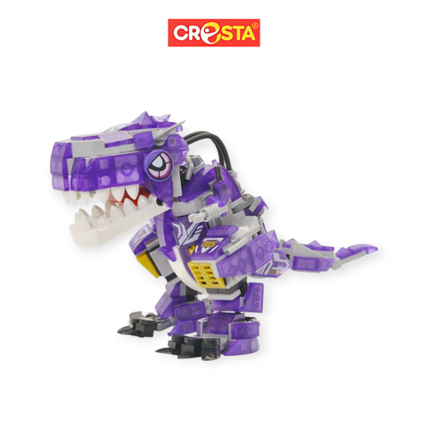  Ghép hình khủng long phát sáng - Khủng long ăn thịt Cresta 