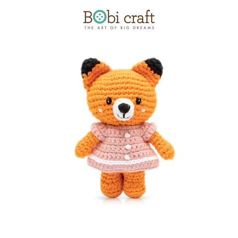  Thú bông len Bobicraft Cáo Foxxie Nhi 