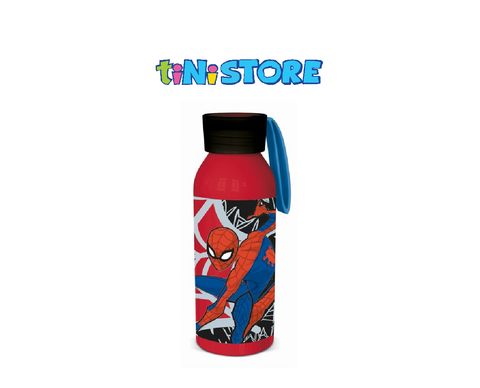  Bình nước kèm dây silicone 510ml nhân vật Disney Spiderman 