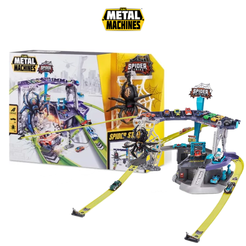  Bộ đồ chơi xe đua chiến đấu nhện khổng lồ Zuru Metal Machines 