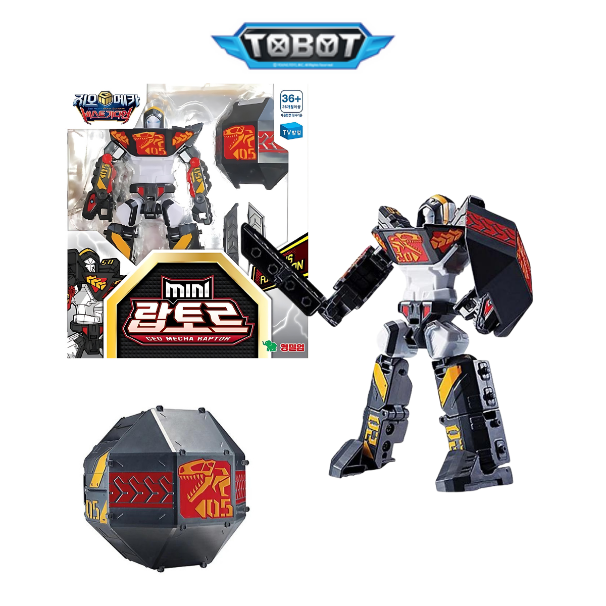 ĐỒ CHƠI TOBOT GEOMECHA MINI RAPTOR 216010
