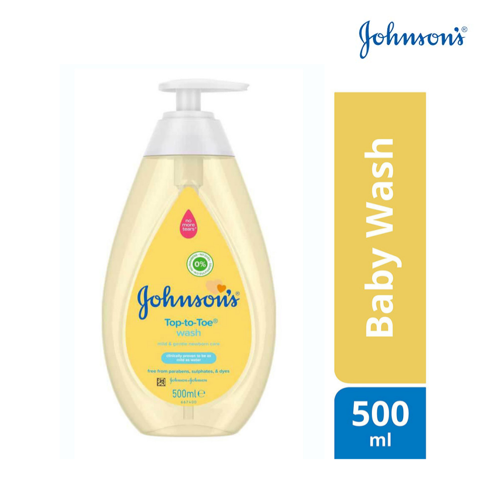 Sữa tắm gội toàn thân Johnson's Baby 500ml