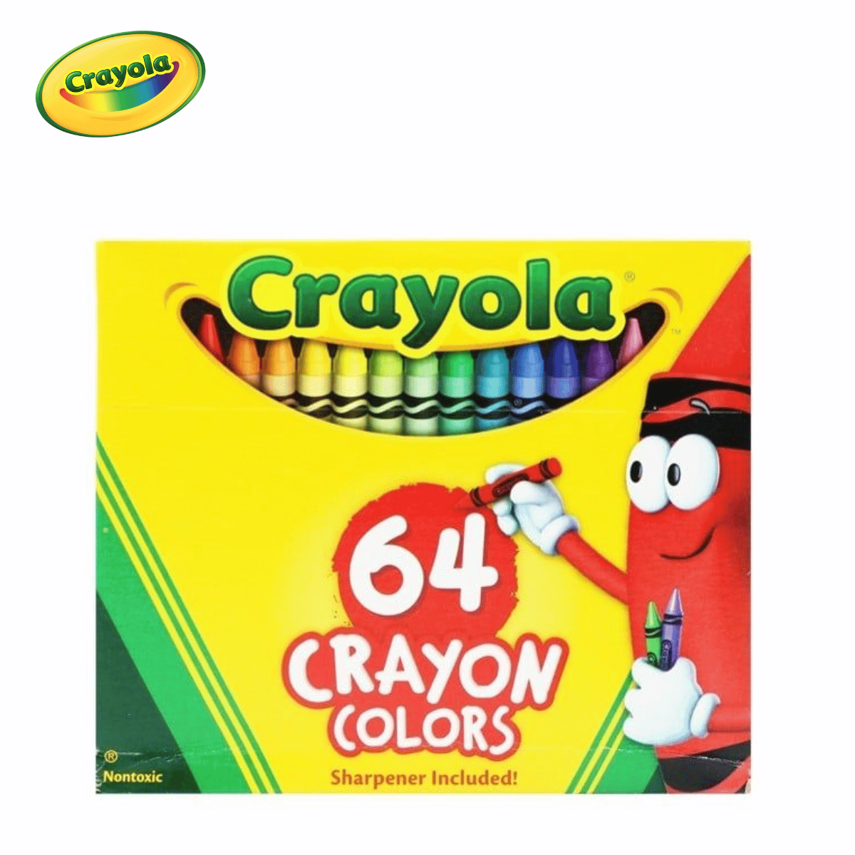 Bộ bút sáp 64 màu Crayola 520064