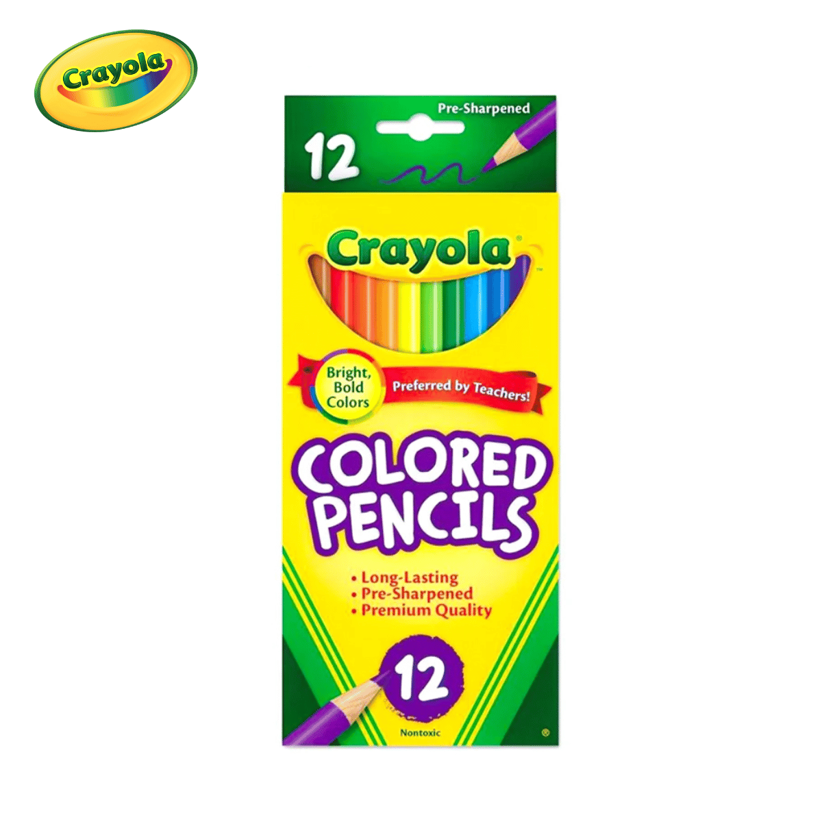 Bộ bút chì 12 màu Crayola 684012
