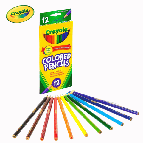  Bộ bút chì 12 màu Crayola 684012 