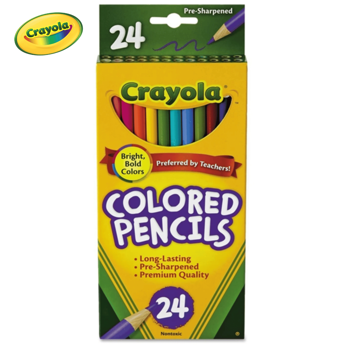 Bộ bút chì 24 màu Crayola 684024
