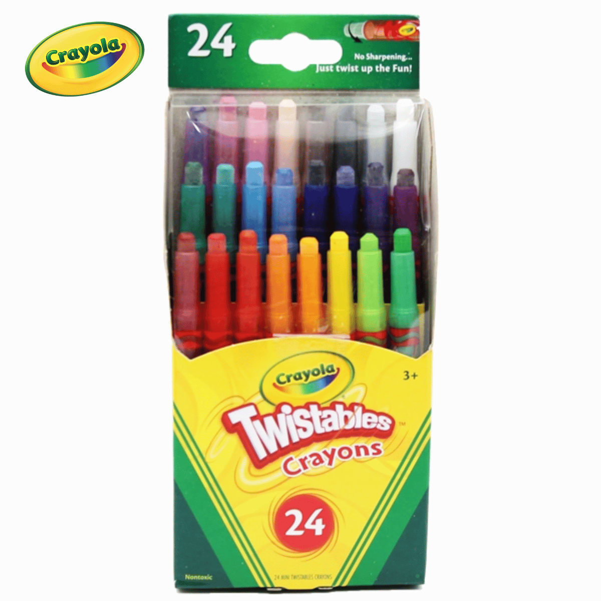 Bộ bút sáp vặn mini 24 màu Crayola 529724