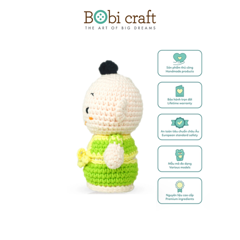  Thú bông len Bobicraft Dần Béo 