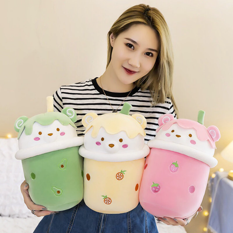  Đồ chơi thú bông trà sữa hình thú Value Toys 32cm 