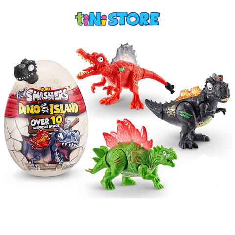  Đồ chơi trứng khủng long đảo cướp biển Dino Island Zuru Smashers S5 