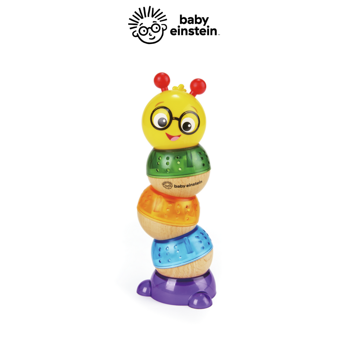 Đồ chơi gỗ xếp chồng chú sâu bướm BABY EINSTEIN