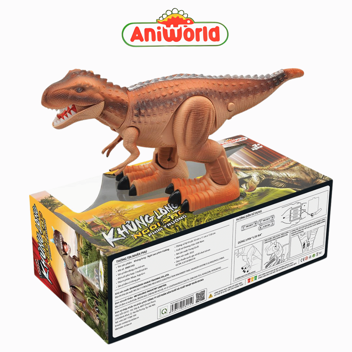 Khủng long ngôi sao phim trường Aniworld