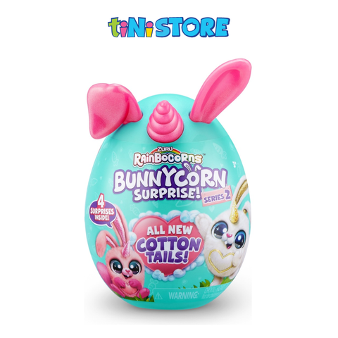  Đồ chơi trứng kỳ lân thỏ con đáng yêu Zuru Rainbocorns Bunnycorn S2 (Mẫu ngẫu nhiên) 