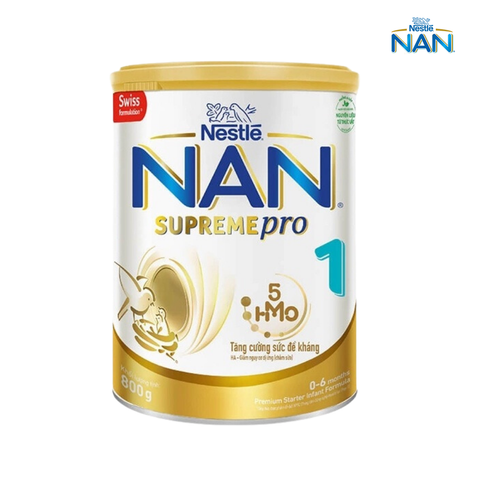  Sữa Nestle NAN Supreme Pro số 1 - 800g (0-6 tháng) 