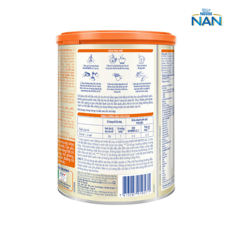  Sữa Nestle NAN Infinipro A2 - 800g số 2 (1-2 tuổi) 