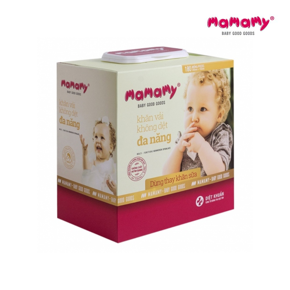 Khăn khô Mamamy 180 tờ