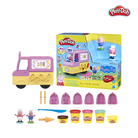  Bộ đồ chơi đất nặn xe kem Peppa Pig Play-Doh F3597 