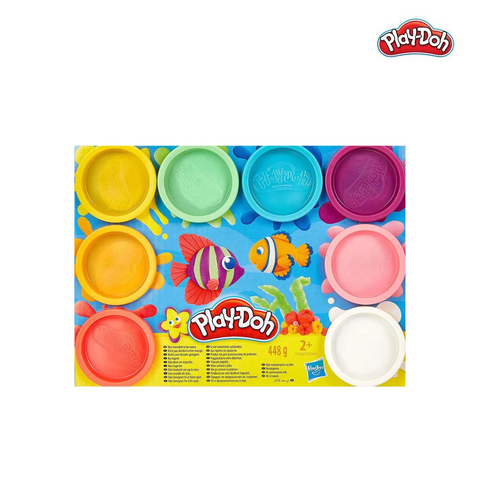  Bộ đồ chơi đất nặn cầu vòng 8 màu Play-Doh 