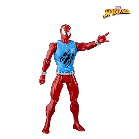  Đồ chơi siêu anh hùng Titan 30 cm Scarlet Spider-Man E8521 