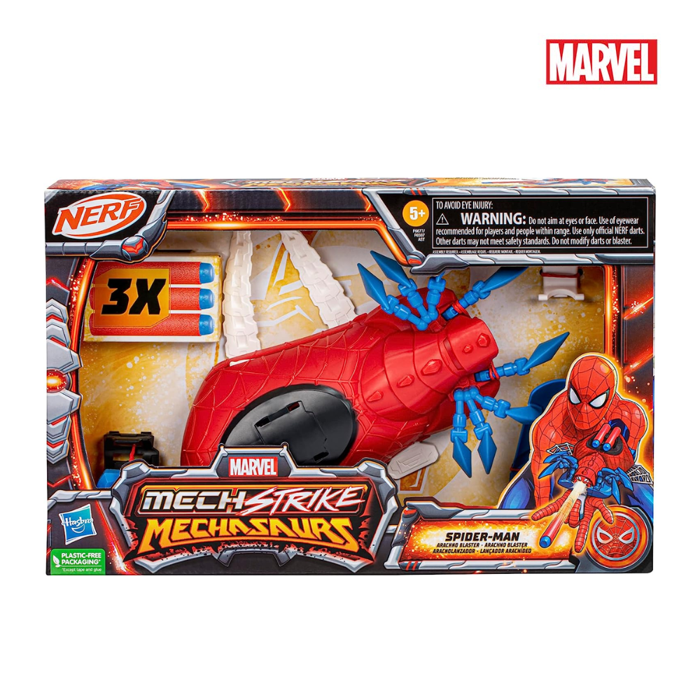 Bộ đồ chơi mô hình bắn tơ Mech Strike SpiderMan Marvel  tiNiStorecom