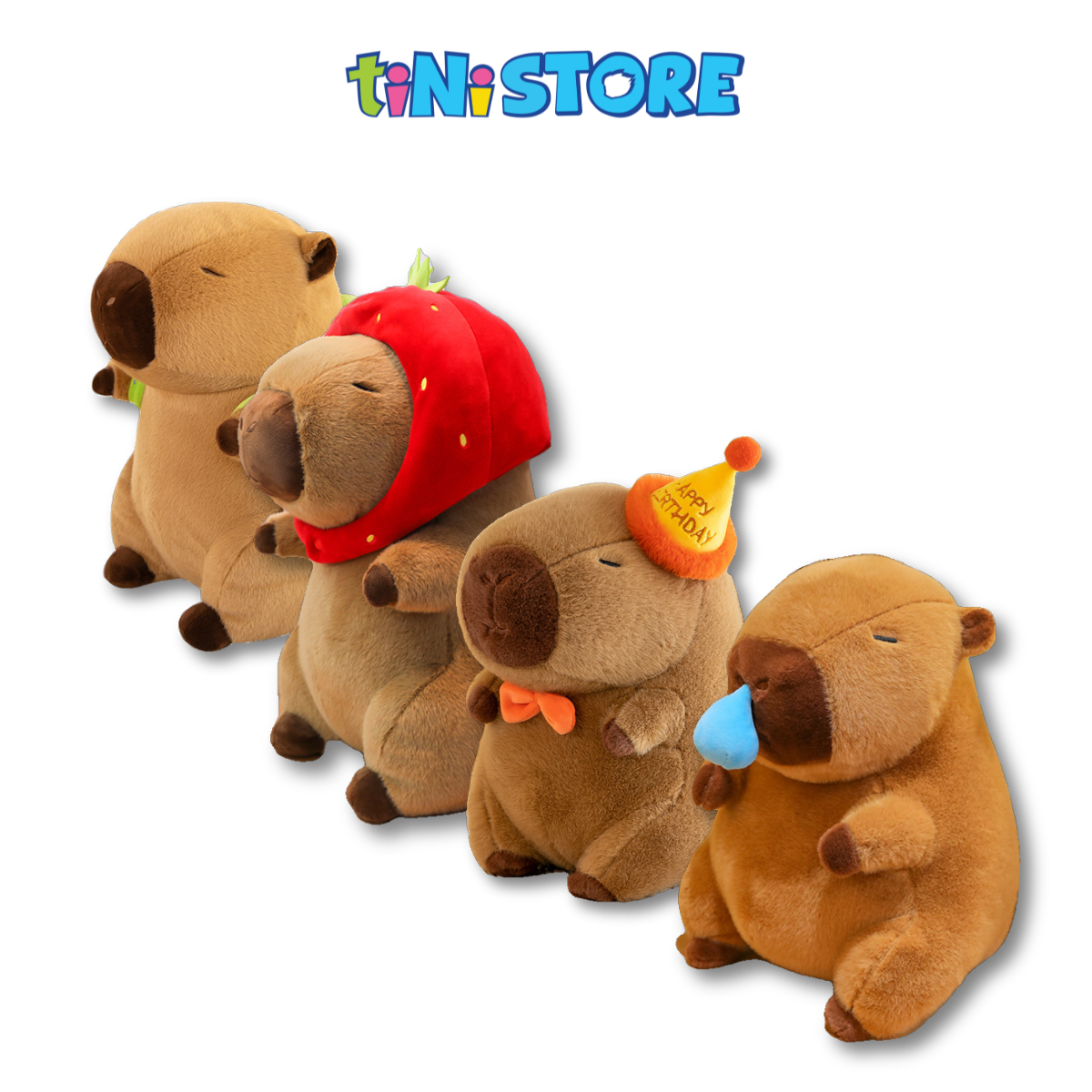 Đồ chơi thú bông hình Capybara 32cm Value Toys (Mẫu ngẫu nhiên)