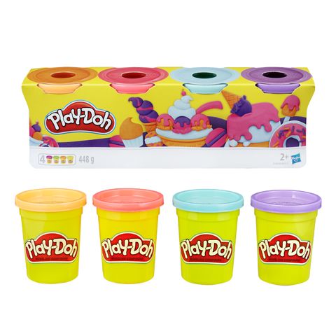  Bộ đồ chơi đất nặn 4 màu cơ bản PLAY-DOH 