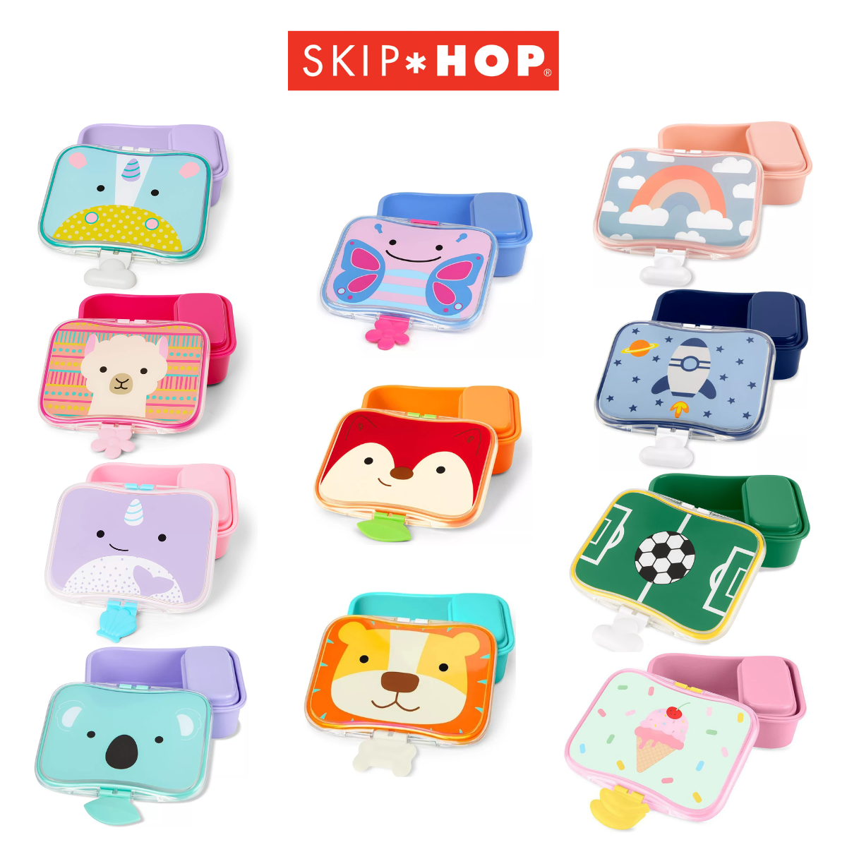 Bộ hộp đựng thức ăn Skip Hop (Mẫu ngẫu nhiên)