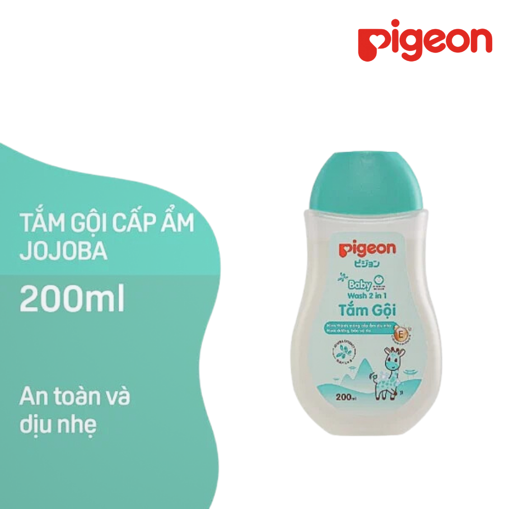 Tắm gội 2 trong 1 chiết xuất Jojoba 200ml