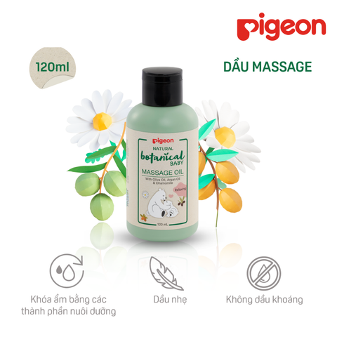  Dầu massage cho bé Natural Botanical 120ml 