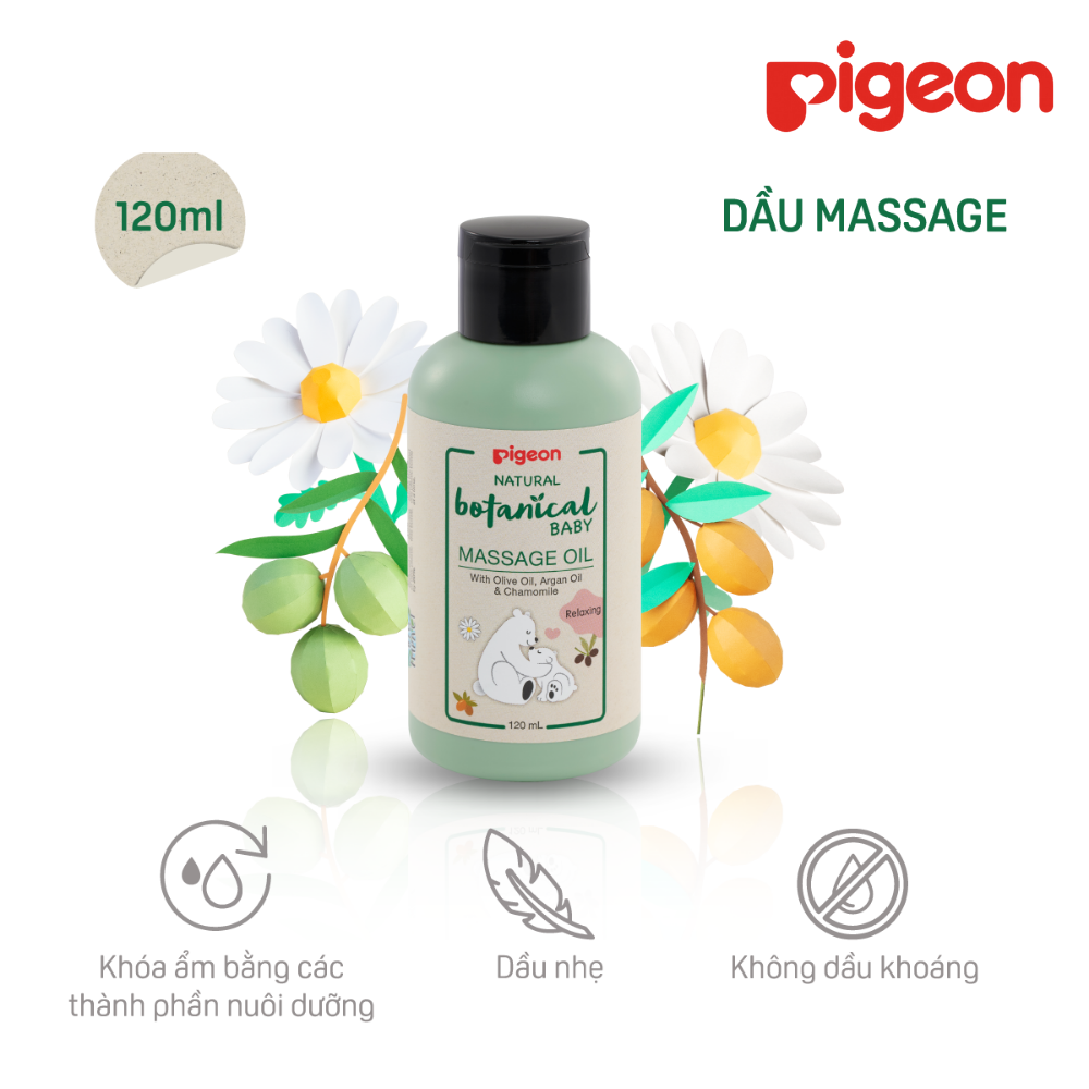 Dầu massage cho bé Natural Botanical 120ml