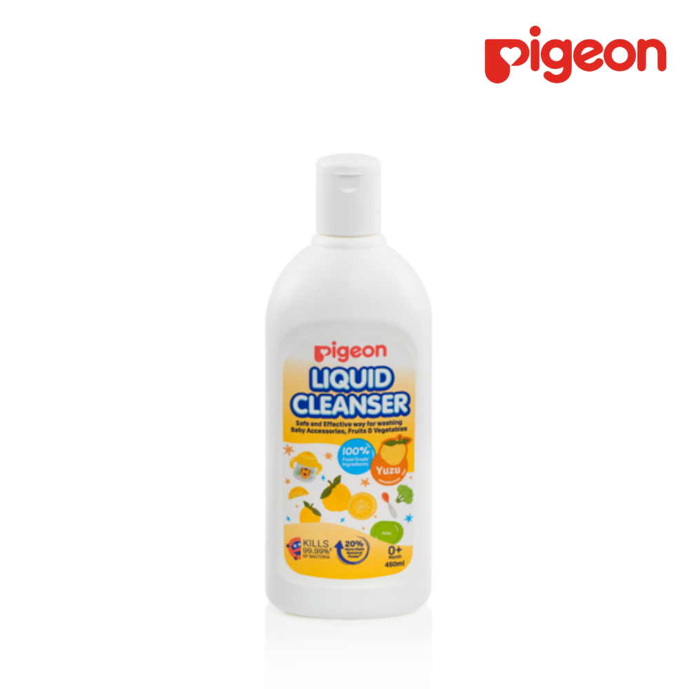 Nước rửa bình sữa Pigeon hương yuzu 450ml