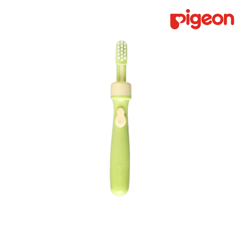  Bàn chải đánh răng (baby training toothbrush) bước 3 xanh lá 