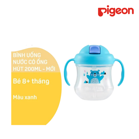  Ly Magmag ống hút Pigeon 200ml 2021 Màu xanh dương 