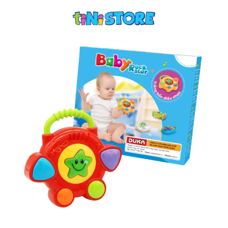 Baby rock star - Trống bốn điệu nhạc Happy Baby