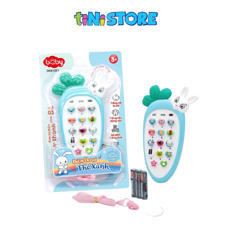 Điện thoại thỏ xanh Happy Baby
