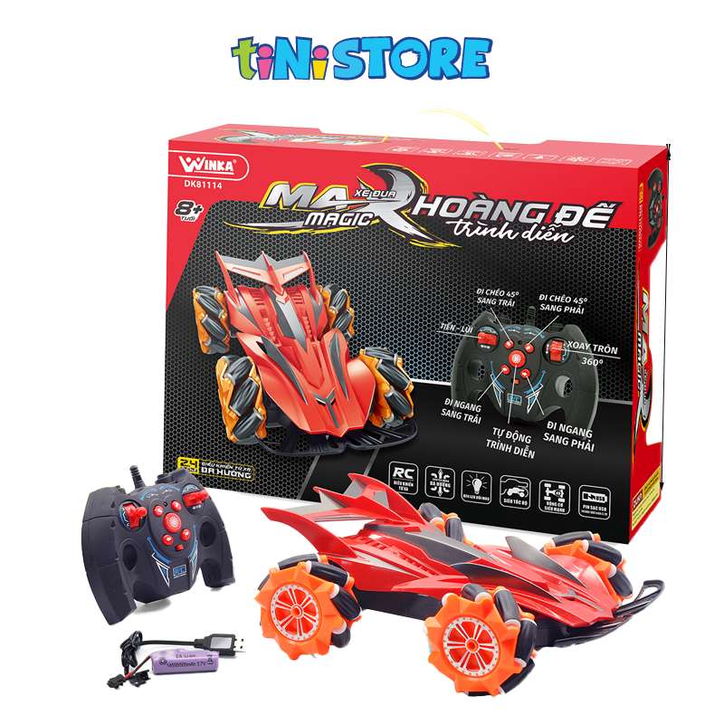 Xe đua Max magic Hoàng đế trình diễn Winka