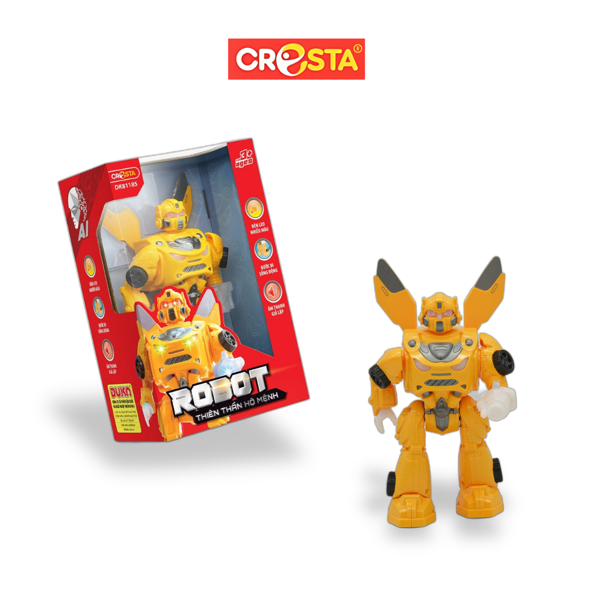 Đồ chơi Robot Thiên thần hộ mệnh Cresta