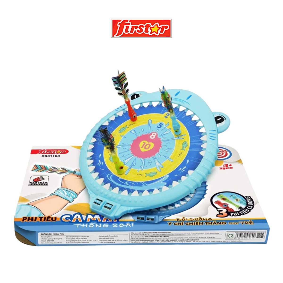 Đồ chơi phi tiêu Cá mập thống soái Firstar